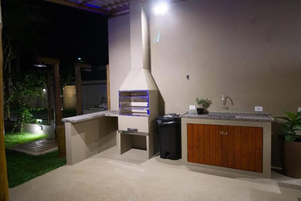 Novo-Refugio Do Arquiteto - Casa Coqueiro, 4 Minutos Caminhando Ate A Praia Sao Sebastiao  Bagian luar foto