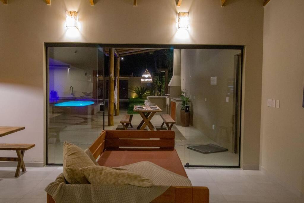 Novo-Refugio Do Arquiteto - Casa Coqueiro, 4 Minutos Caminhando Ate A Praia Sao Sebastiao  Bagian luar foto